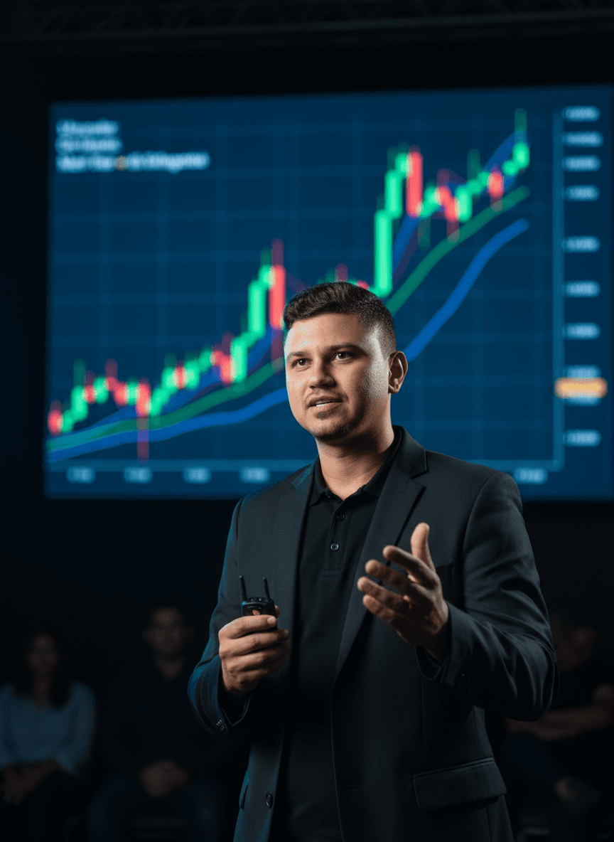 Garcia frente ao gráfico